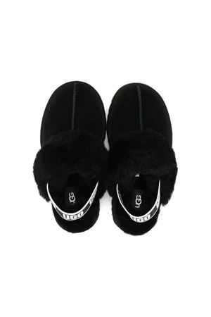 ciabatta in pelle nero UGG KIDS | 1130395KBLK